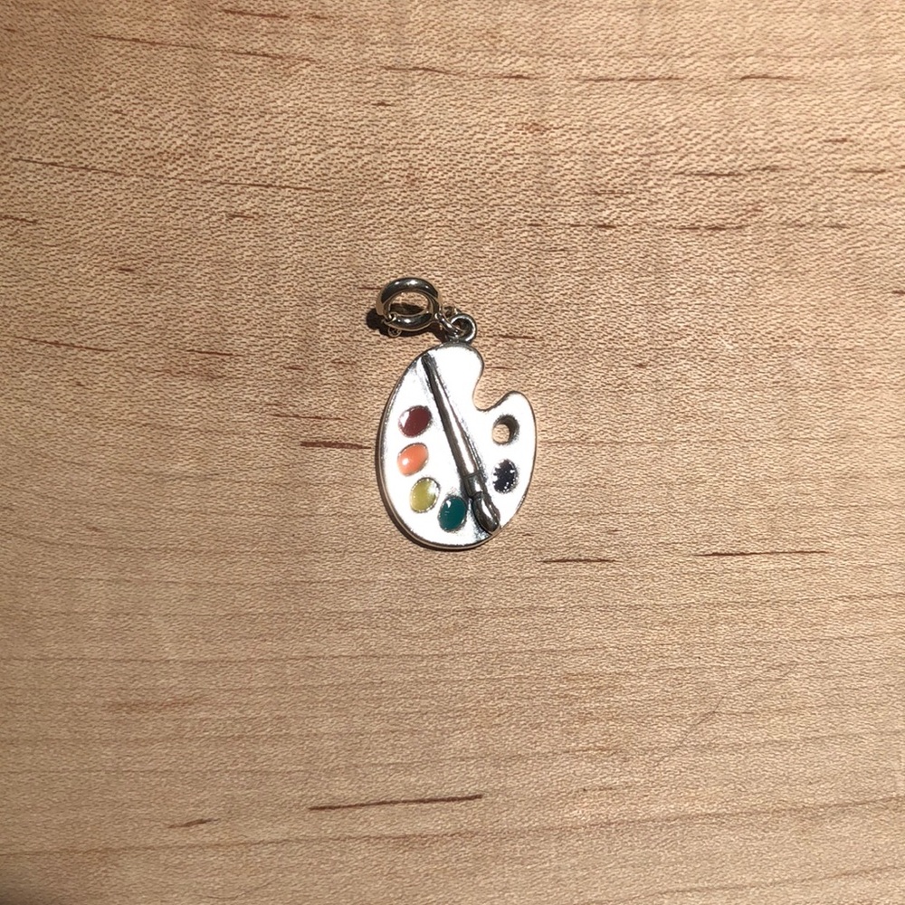Paint palette charm